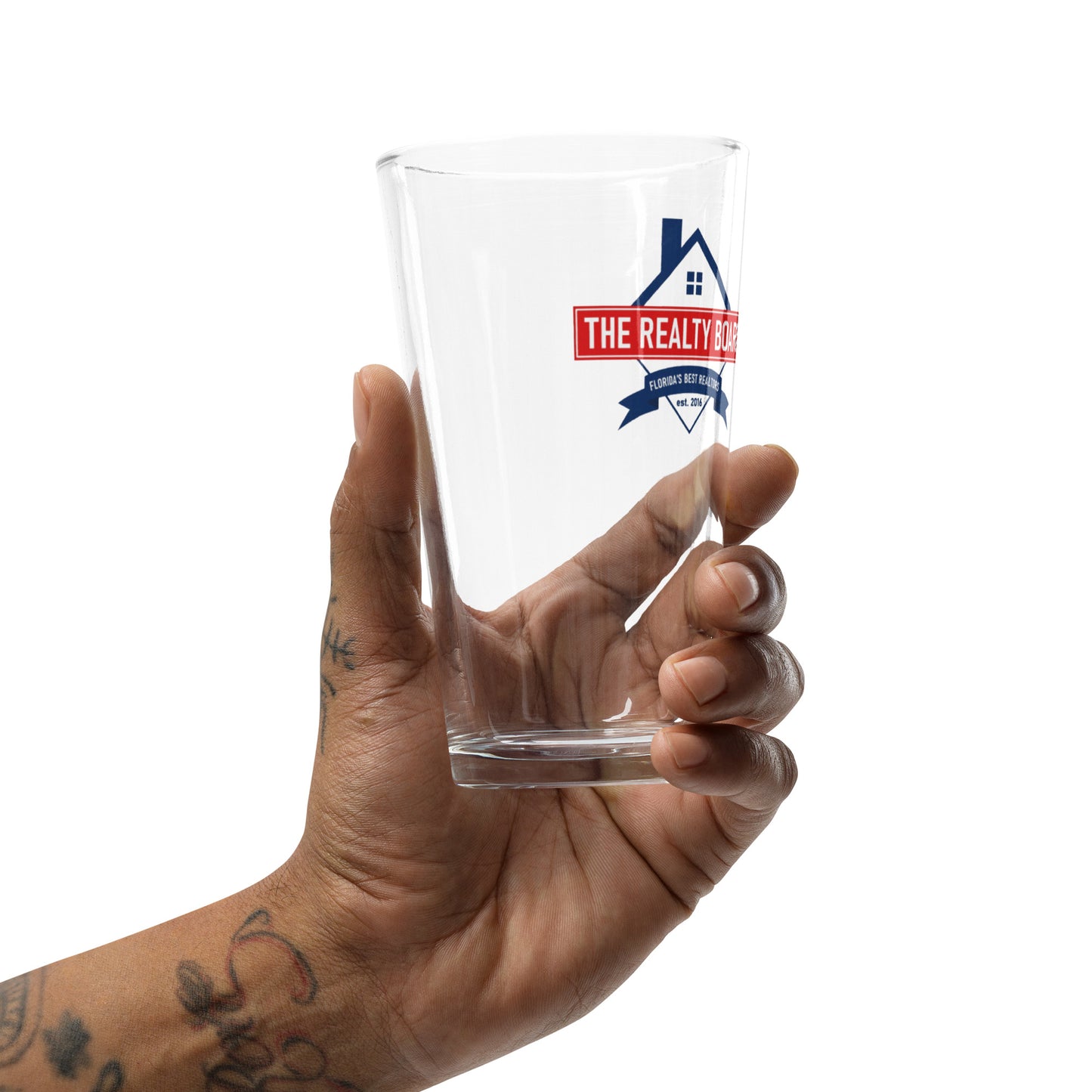 Shaker pint glass