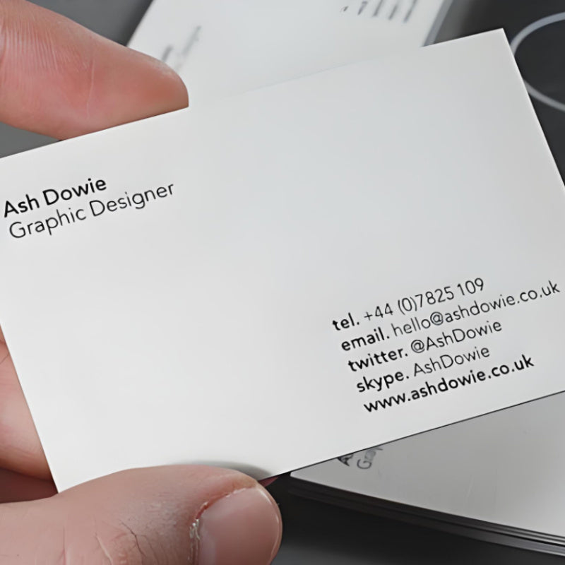 Custom Business Cards - 1000 Pack, Personalized For Professionals & Entrepreneurs, Essential For Office Networking & Sales