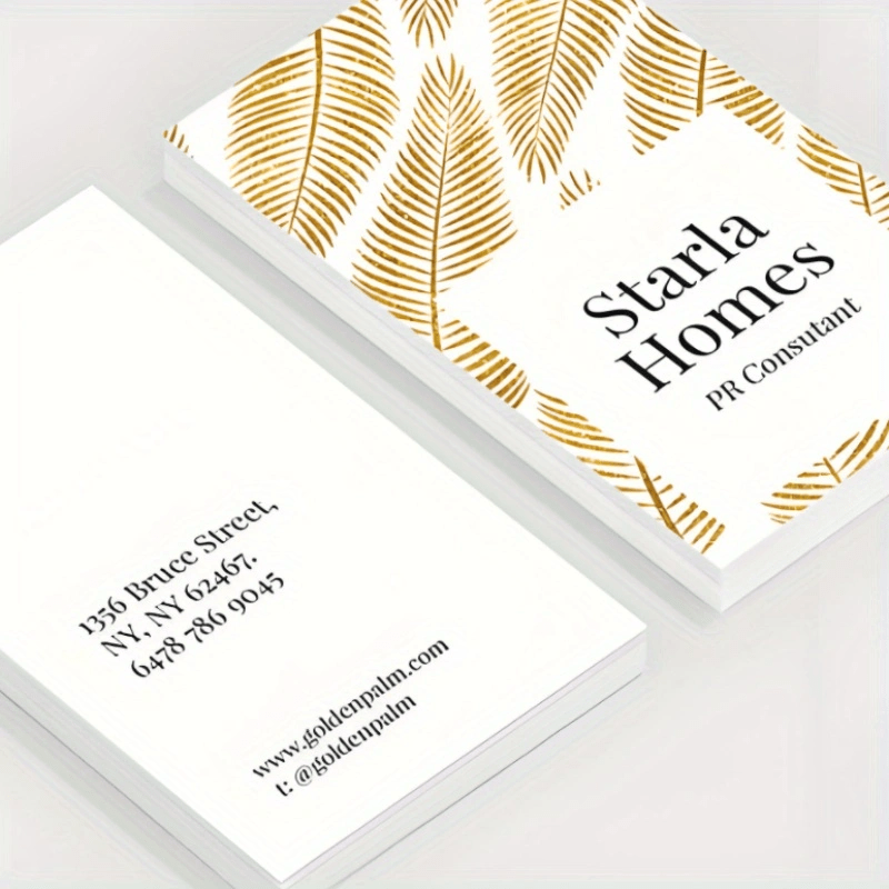 Custom Business Cards - 1000 Pack, Personalized For Professionals & Entrepreneurs, Essential For Office Networking & Sales