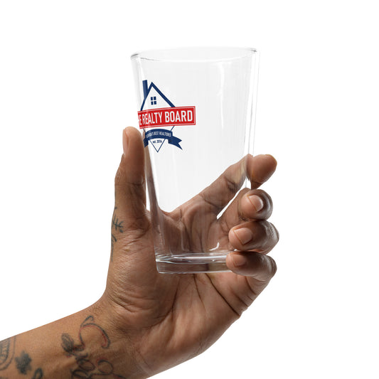 Shaker pint glass